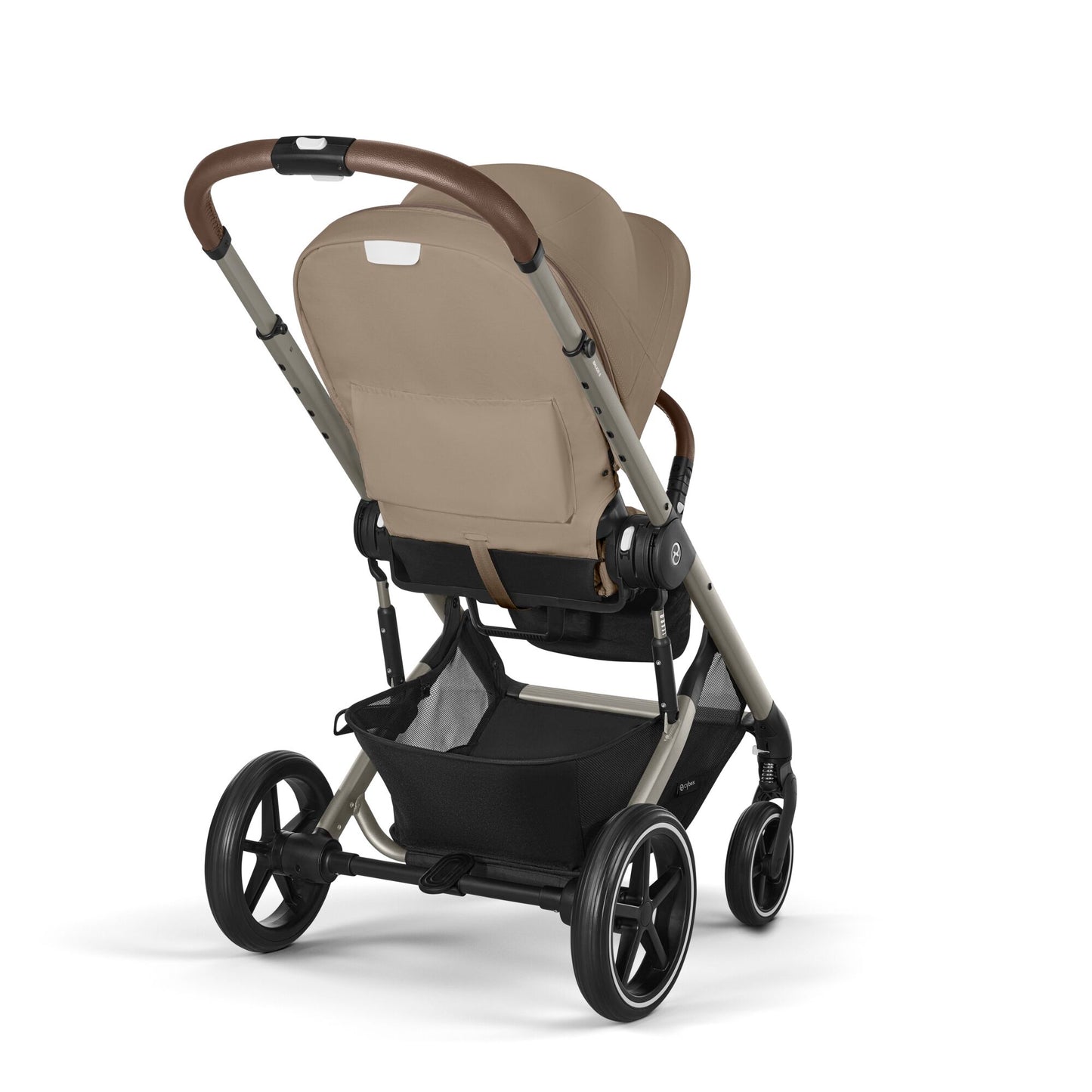 עגלת תינוק משולבת - טיולון ועריסה Balios TS5 בצבע Almond Beige , עם סל-קל Cloud G