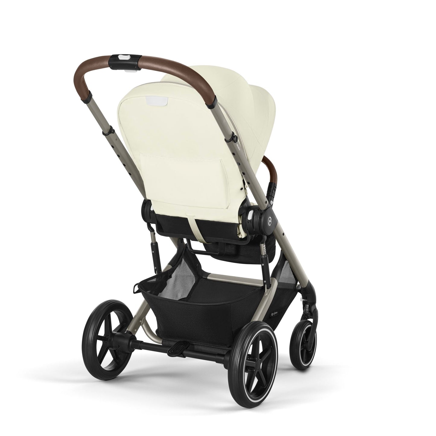 עגלת תינוק משולבת - טיולון ועריסה Balios TS5 בצבע Seashell Beige , עם סלקל Cloud G
