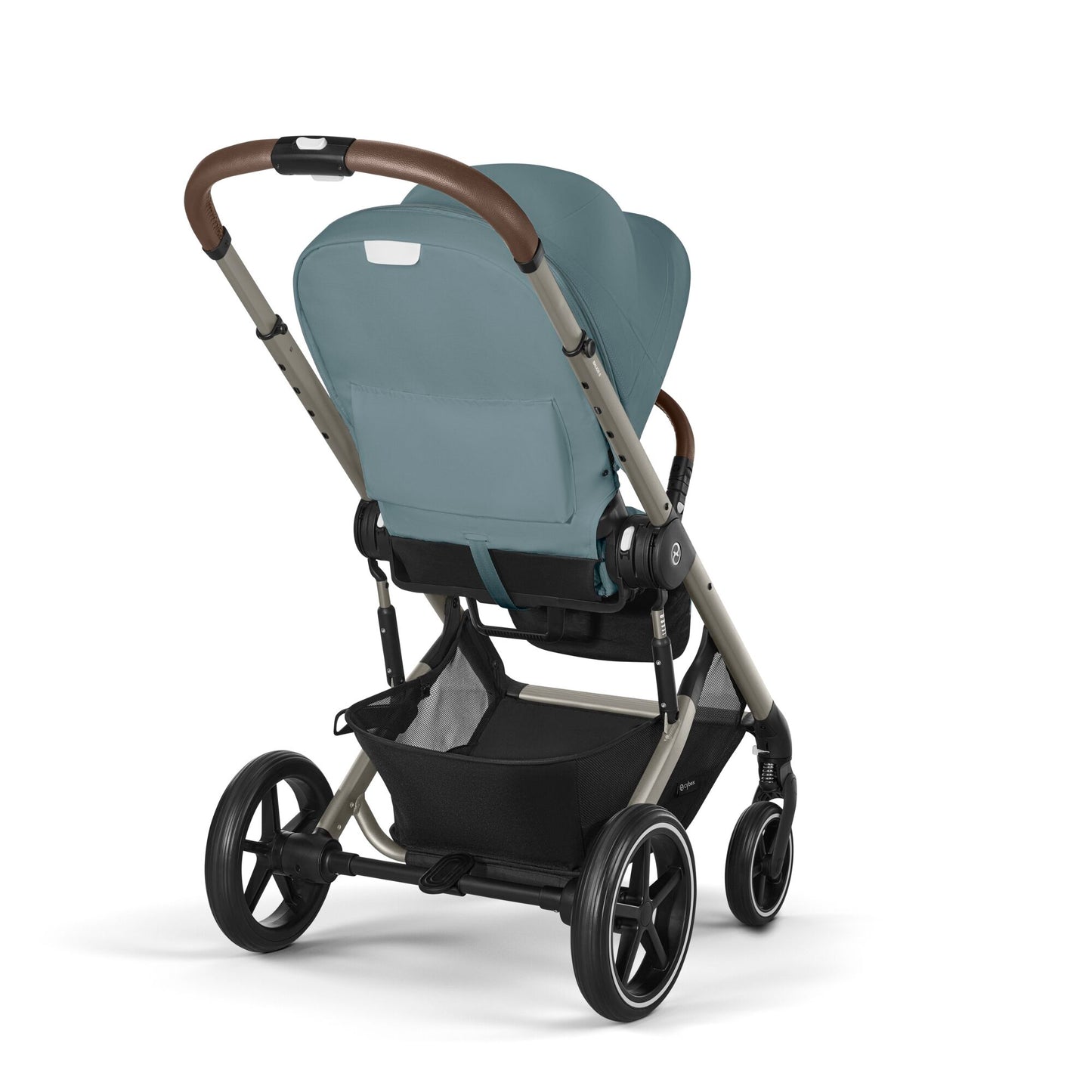 עגלת תינוק משולבת - טיולון ועריסה Balios TS5 בצבע Stormy Blue, עם סל-קל Cloud G