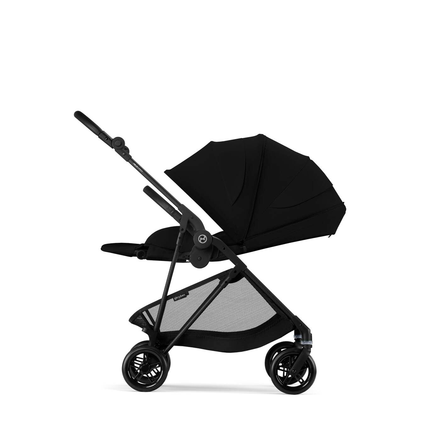 עגלת תינוק משולבת Melio 3 Carbon Magic Black בצבע שחור