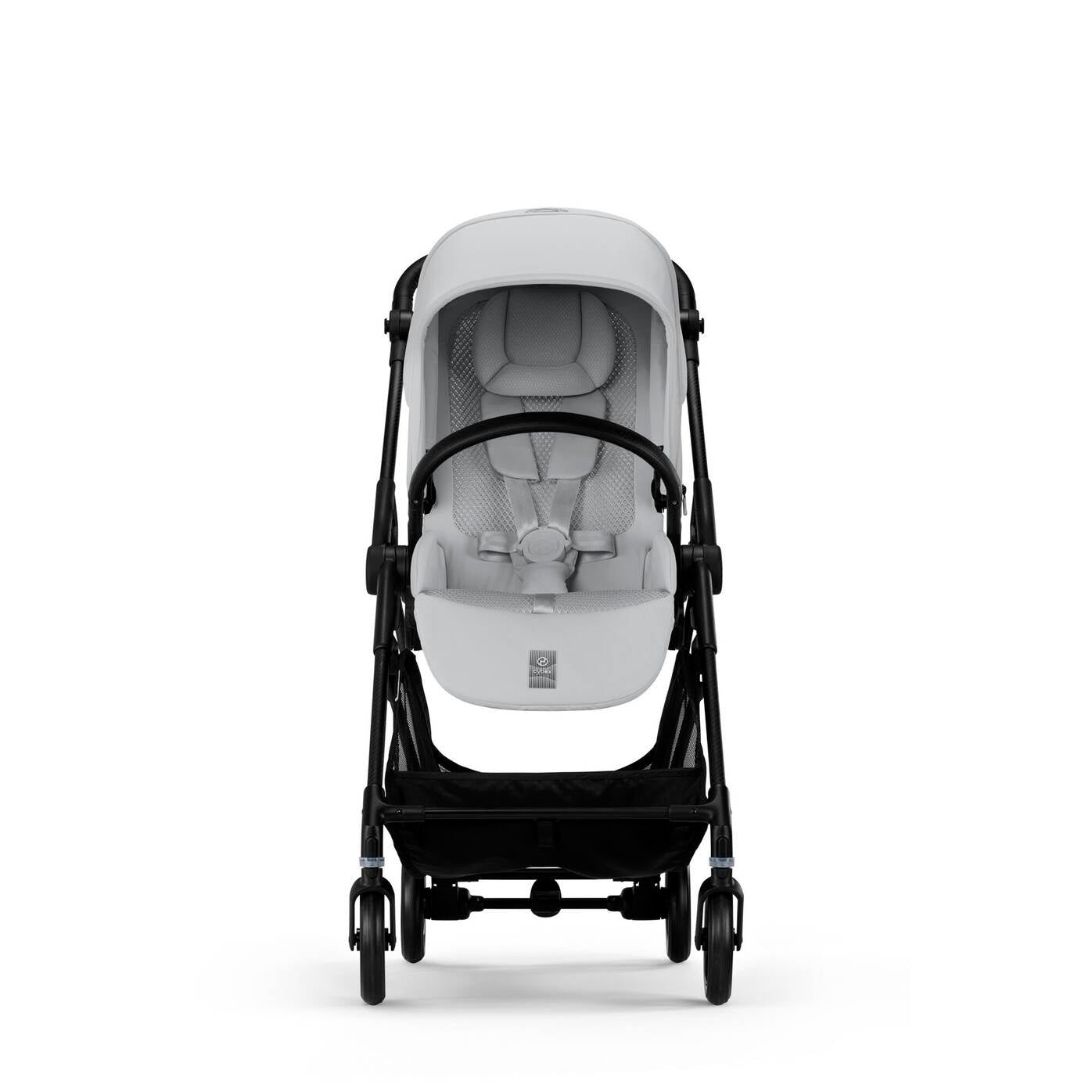 עגלת תינוק משולבת Melio 3 Carbon Fog Grey בצבע אפור