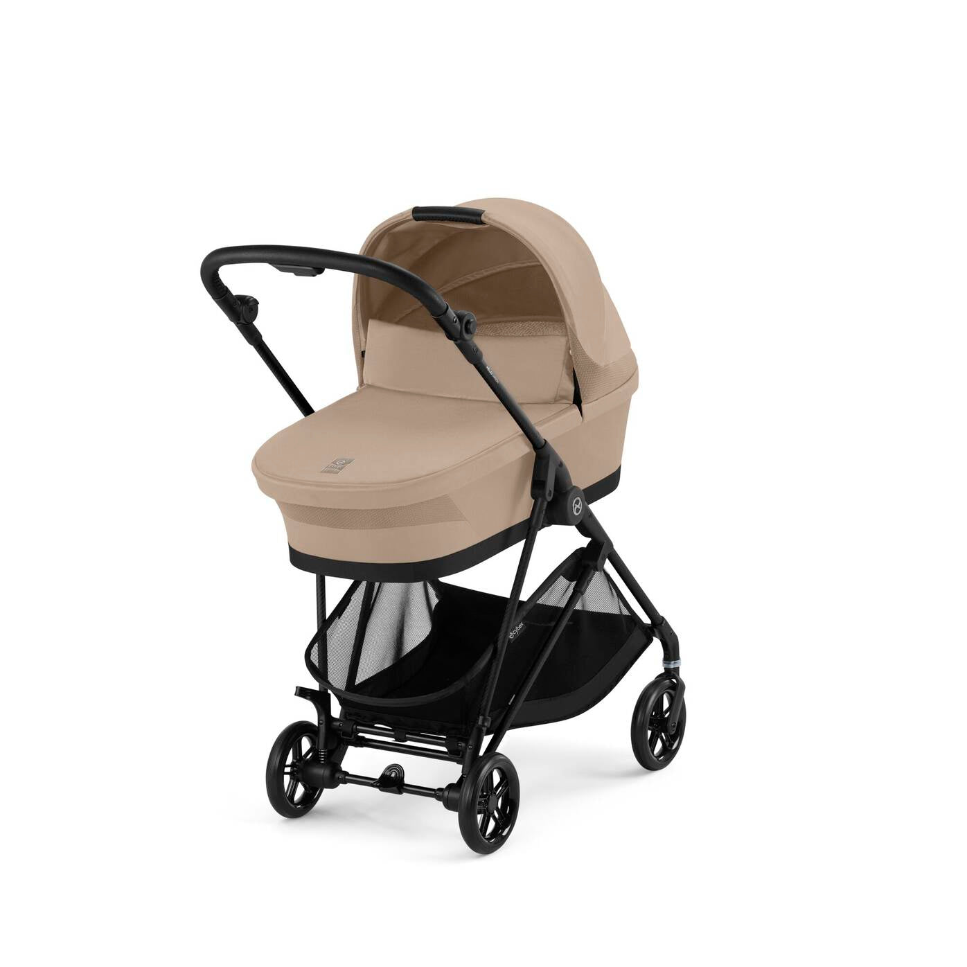 cybex melio3 עגלת תינוק משולבת Melio 3 Carbon Almond Beige בצבע בז' – Cybexonline