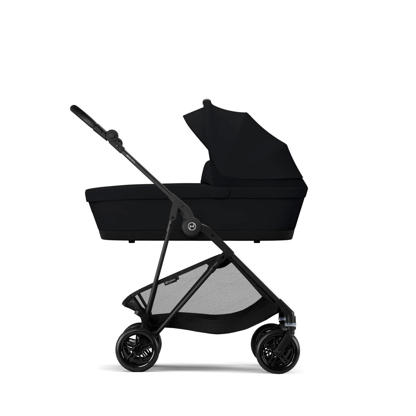 עגלת תינוק משולבת Melio 3 Carbon Magic Black בצבע שחור