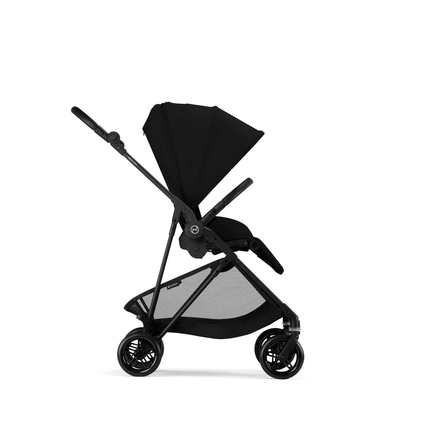 עגלת תינוק משולבת Melio 3 Carbon Magic Black בצבע שחור
