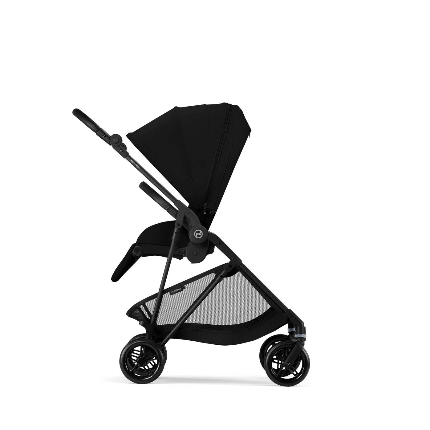 עגלת תינוק משולבת Melio 3 Carbon Magic Black בצבע שחור