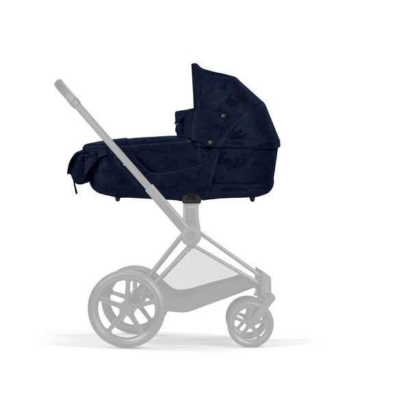 עגלת תינוק Priam 4 Capsule Luxury Rebellious Denim Blue
