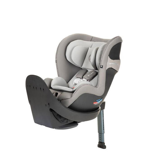 כסא בטיחות Sirona S עם מערכת SENSOR SAFE כולל בסיס קבוע לרכב אפור