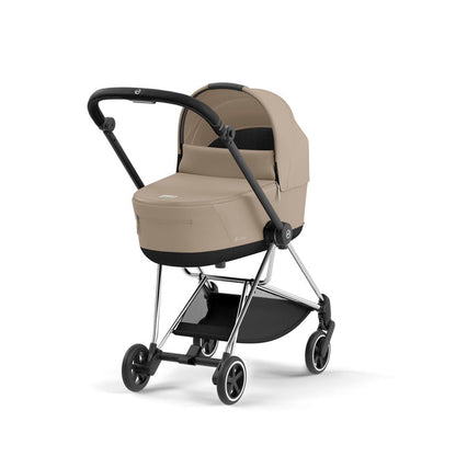 עגלת תינוק Mios 3 Cozy Beige עם שלדה כרום שחור