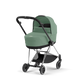 עגלת תינוק Mios 3 כרום שחור עם צבעי פסטל