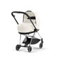 עגלת תינוק Mios 3 כרום שחור עם צבעי פסטל