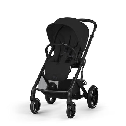 עגלת תינוק משולבת - טיולון ועריסה Balios TS5 בצבע Moon Black , עם סל-קל Cloud G