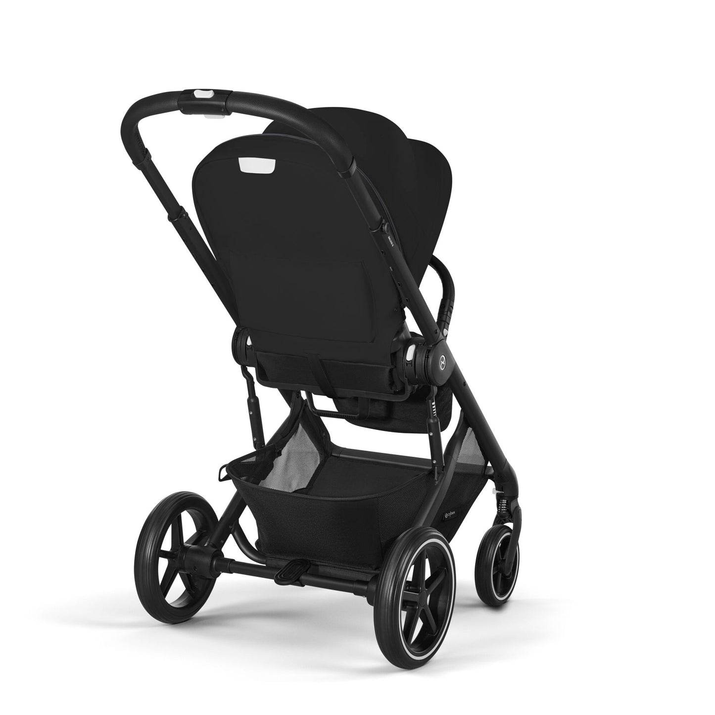 עגלת תינוק משולבת - טיולון ועריסה Balios TS5 בצבע Moon Black , עם סל-קל Cloud G