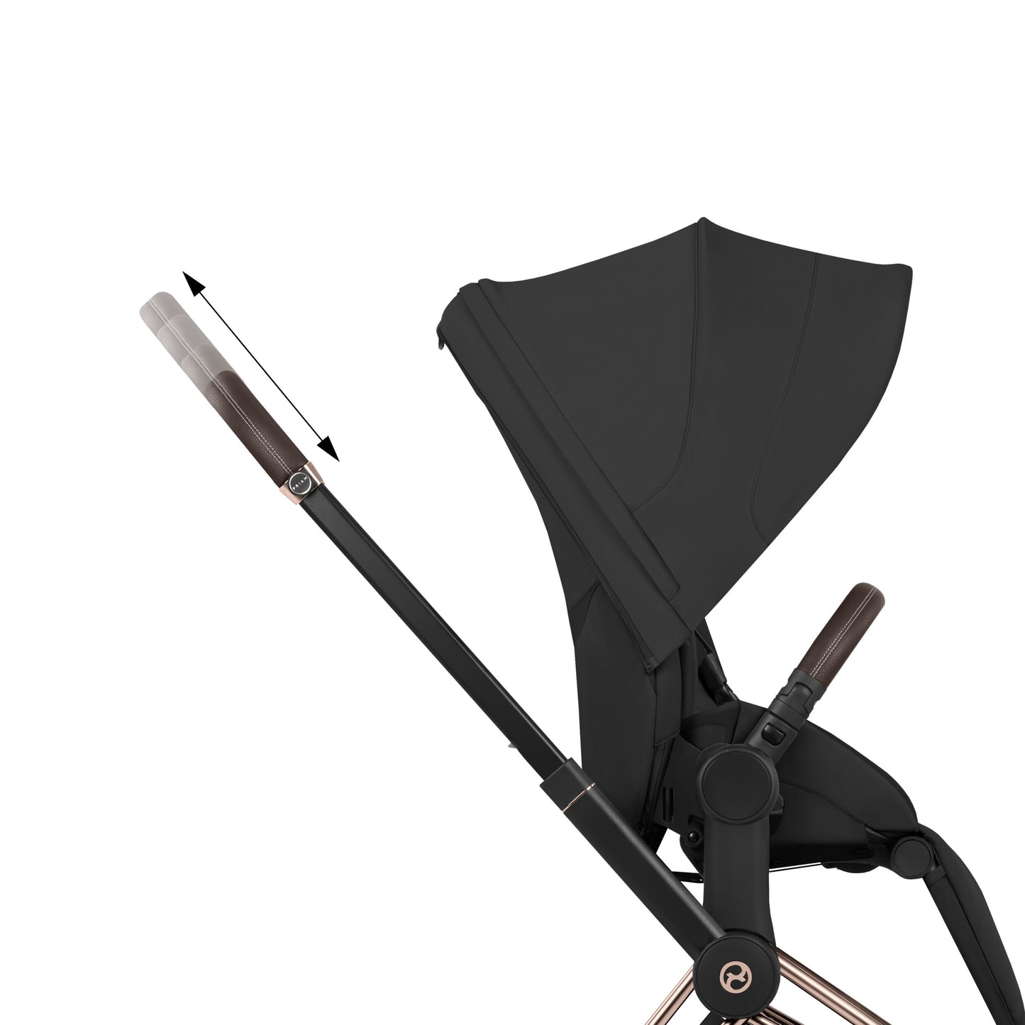 Sepia Black Priam 5 שלדה רוזגולד
