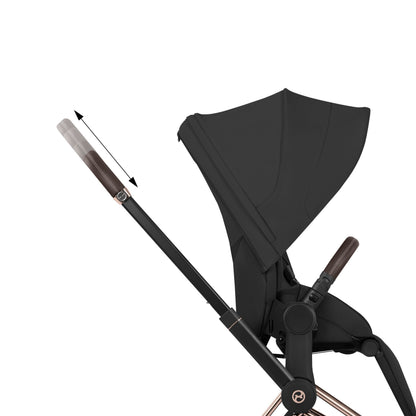 Sepia Black Priam 5 שלדה רוזגולד