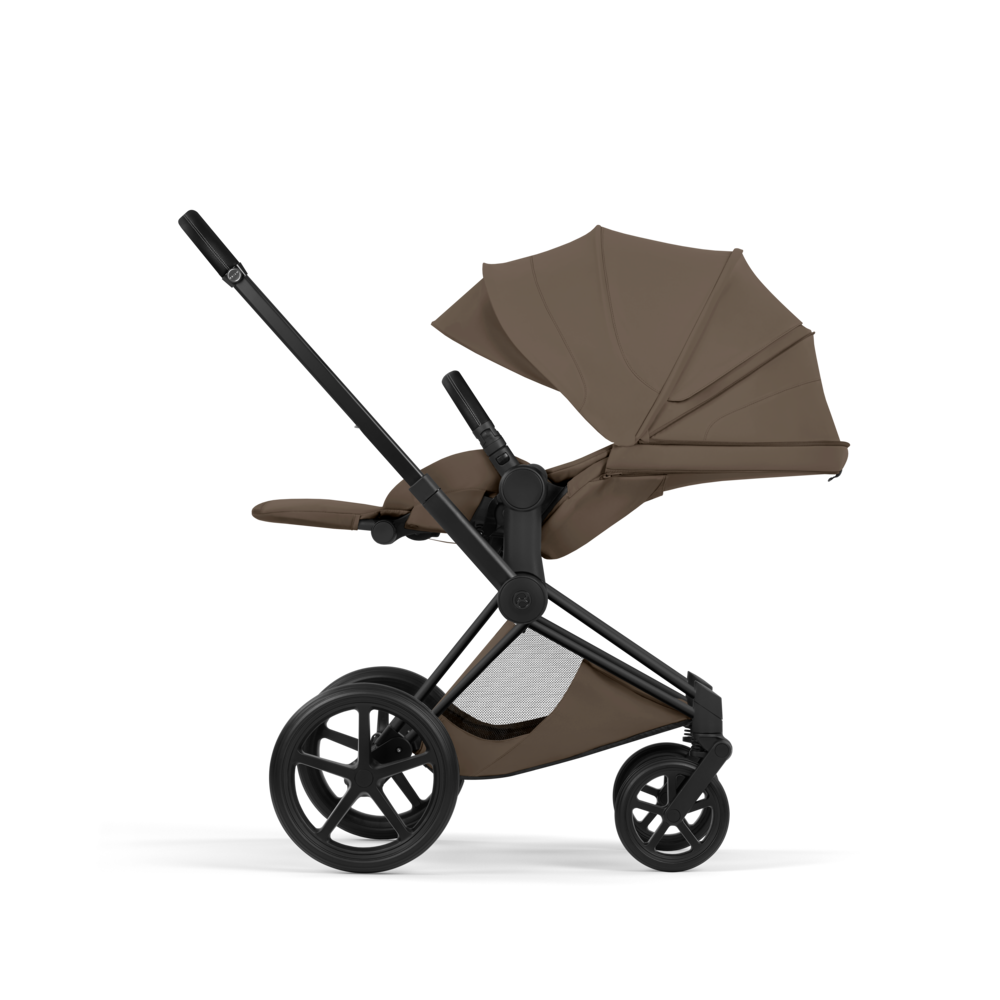Coconut Brown Priam 5 שלדה שחור מט
