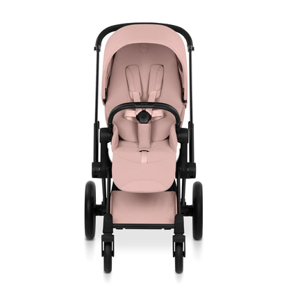 Peach Pink Priam 5 שלדה שחור מט