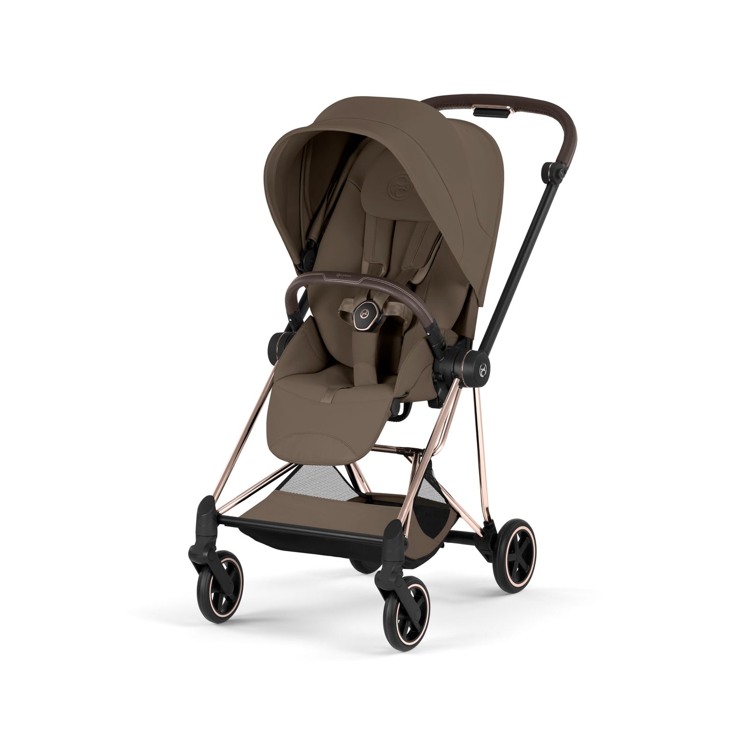 Mios 4 Coconut Brown שלדה רוזגולד