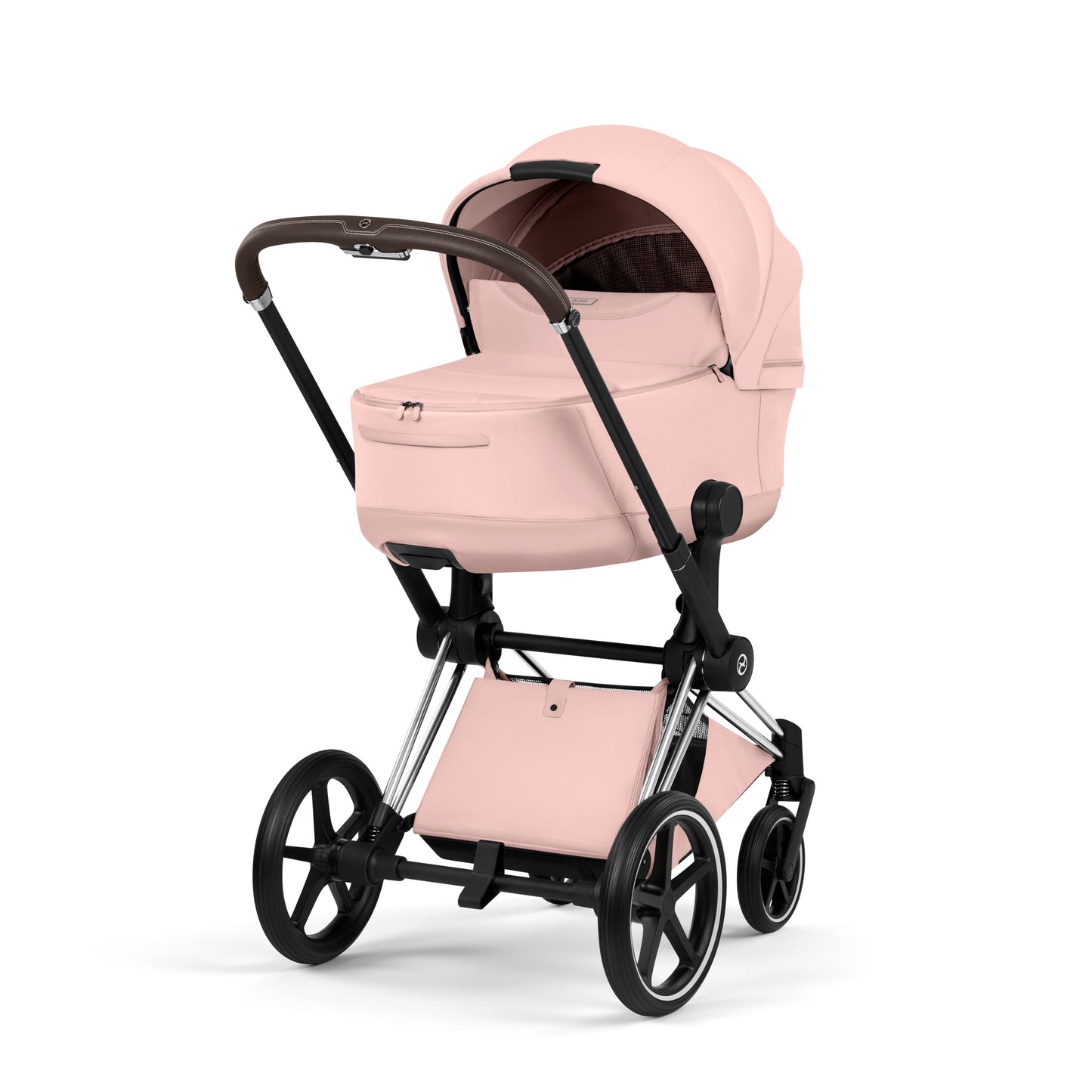 Peach Pink Priam 5 שלדה כרום חום