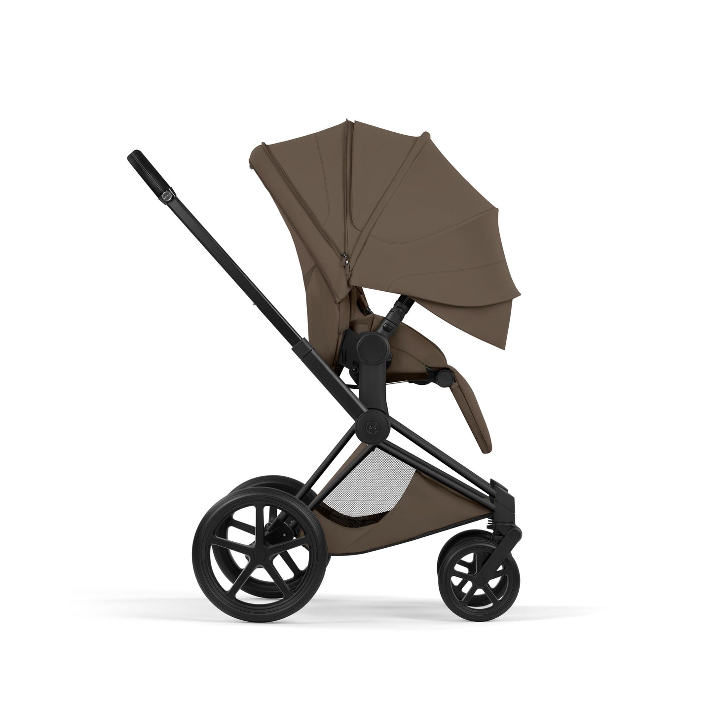 Coconut Brown Priam 5 שלדה שחור מט