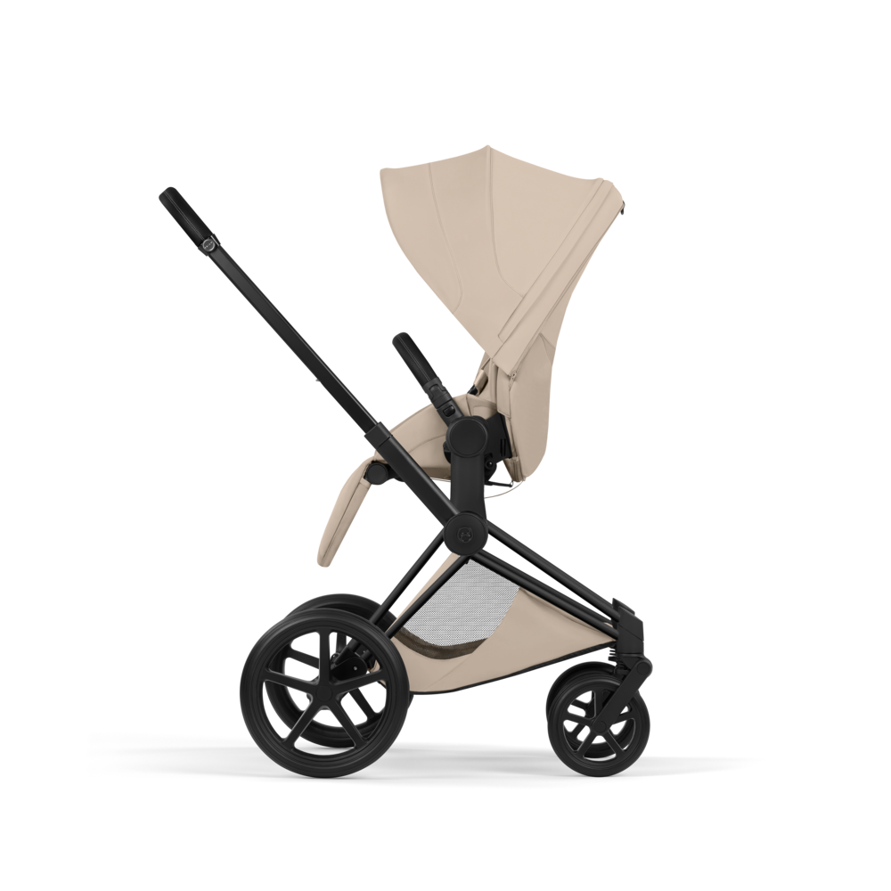 Cozy Beige Priam 5 שלדה שחור מט