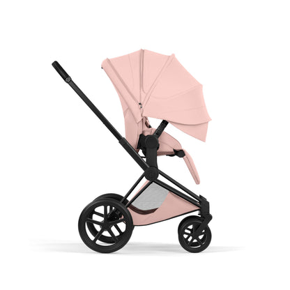 Peach Pink Priam 5 שלדה שחור מט