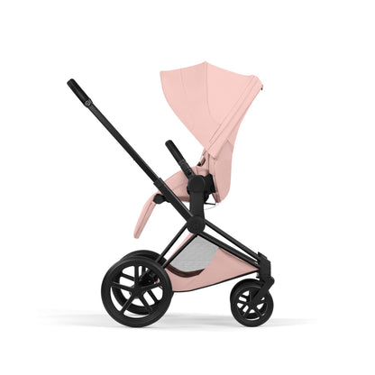 Peach Pink Priam 5 שלדה שחור מט