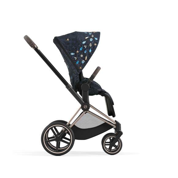 עגלת תינוק Priam 4 Capsule Jewels of Nature Chrome black