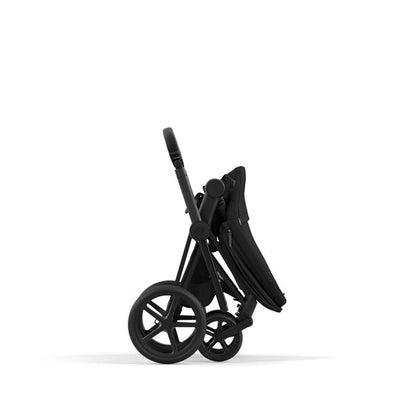 עגלת תינוק Priam 4 Sepia Black עם שלדה שחור מט