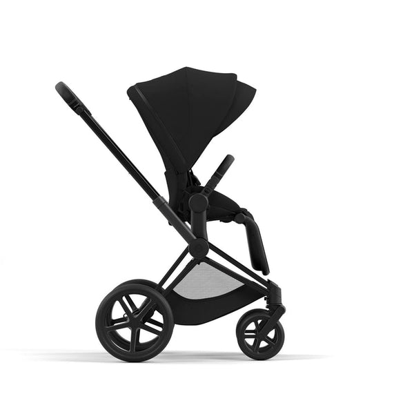 עגלת תינוק Priam 4 Sepia Black עם שלדה שחור מט