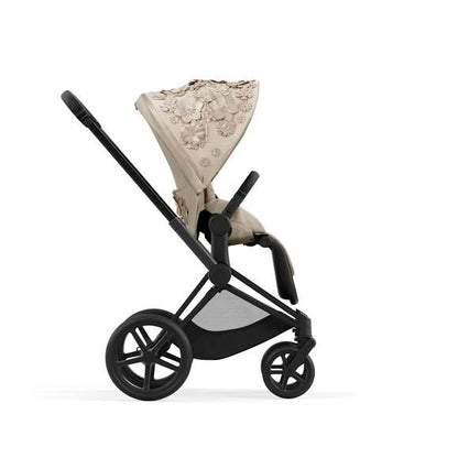 עגלת תינוק Priam 4 Capsule SIMPLY FLOWERS Nude Beige Matt Black