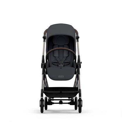 עגלת תינוק משולבת Melio 2 בצבע Monument Grey אפור