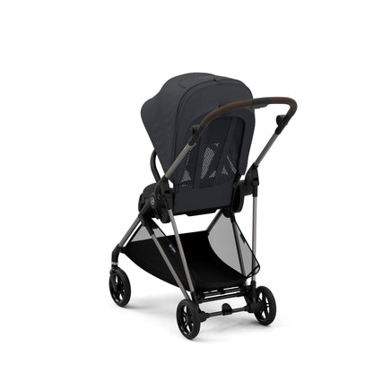 עגלת תינוק משולבת Melio 2 בצבע Monument Grey אפור
