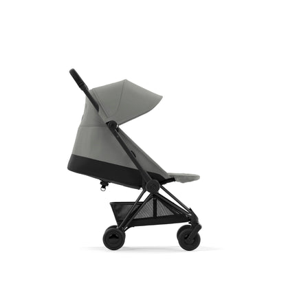 עגלת תינוק Coya שחור מט Mirage Grey