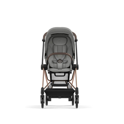 עגלת תינוק Mios 3 Mirage Grey עם שלדה רוזגולד