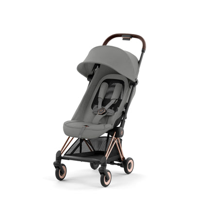 עגלת תינוק Coya רוזגולד Mirage Grey