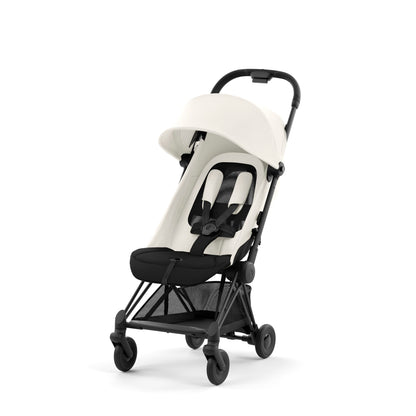 עגלת תינוק Coya שחור מט Off White