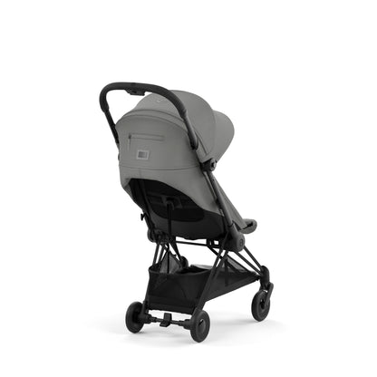 עגלת תינוק Coya שחור מט Mirage Grey