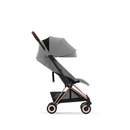 עגלת תינוק Coya רוזגולד Mirage Grey