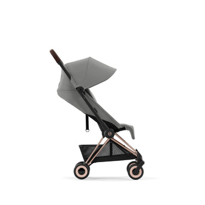 עגלת תינוק Coya רוזגולד Mirage Grey