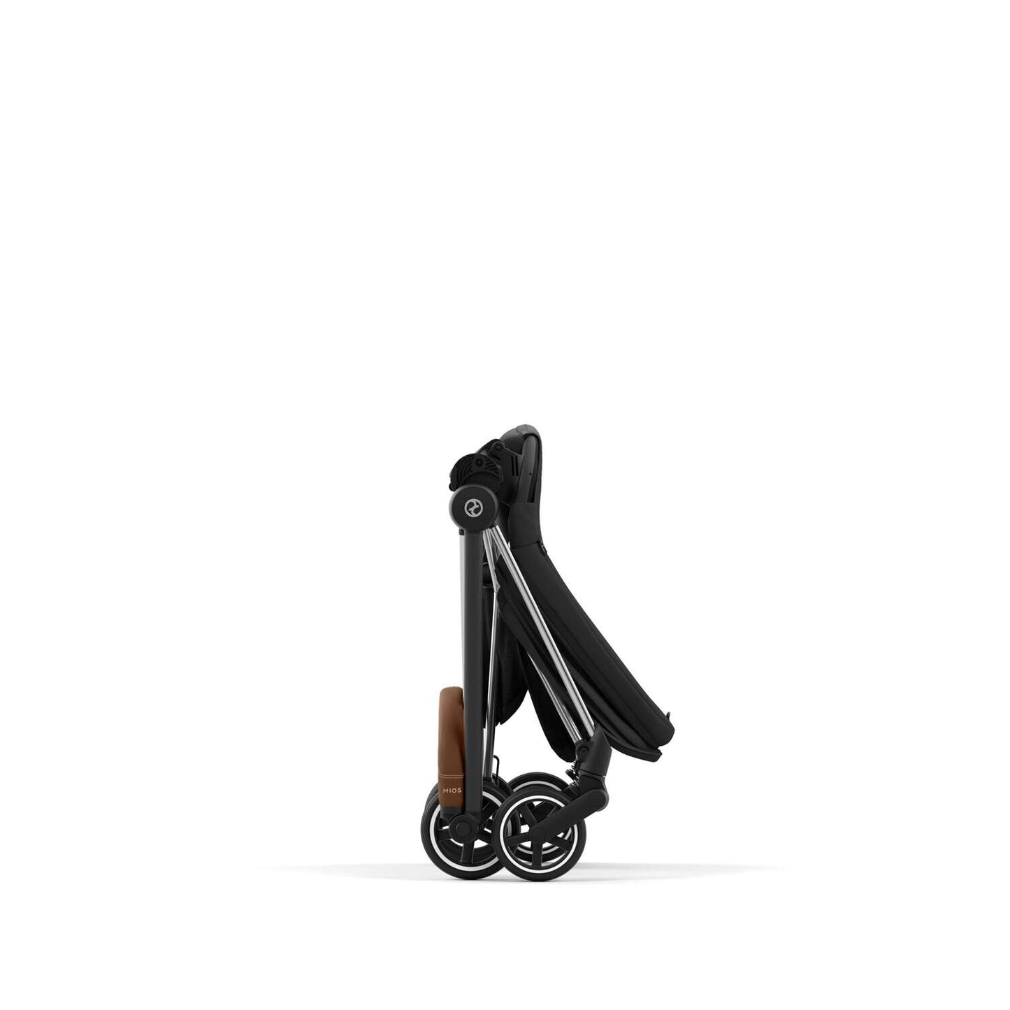 עגלת תינוק Mios 3 Sepia Black עם שלדה כרום חום