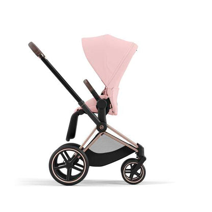 e-Priam עגלת תינוק חשמלית Peach Pink רוזגולד