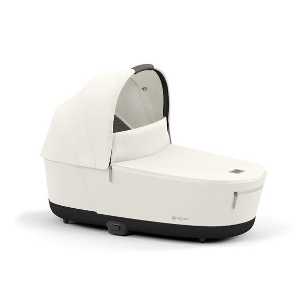 עגלת תינוק Priam 4 Off White עם שלדה רוזגולד