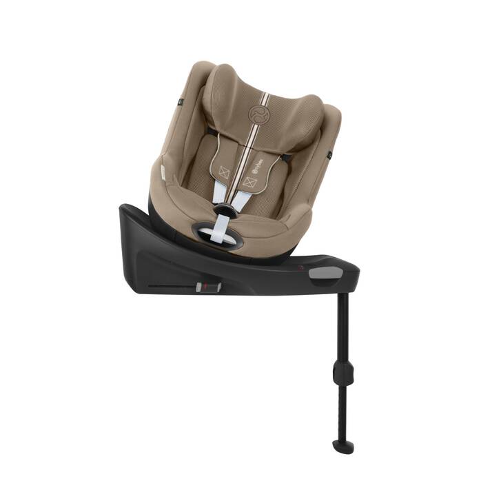 כסא בטיחות Sirona Gi i-Size עם SensorSafe כולל בסיס אינטגרלי קבוע לרכב Almond Beige