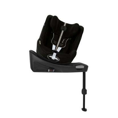 כסא בטיחות Sirona Gi i-Size עם SensorSafe שחור כולל בסיס אינטגרלי קבוע לרכב