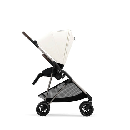עגלת תינוק משולבת Melio 2 Canvas White