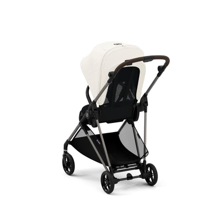 עגלת תינוק משולבת Melio 2 Canvas White