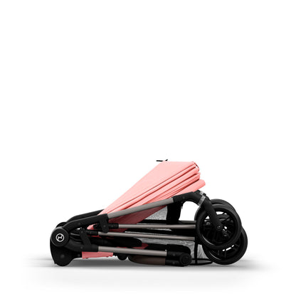 עגלת תינוק משולבת Melio 2 Candy Pink-מקופלת