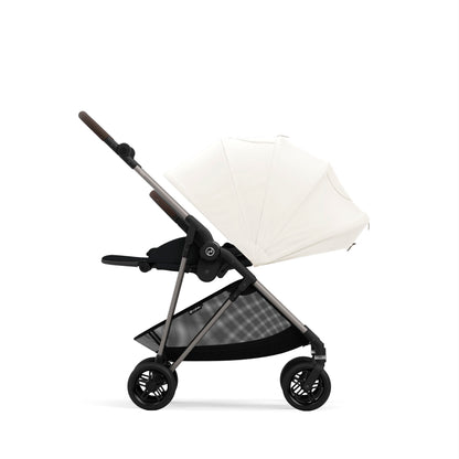 עגלת תינוק משולבת Melio 2 Canvas White
