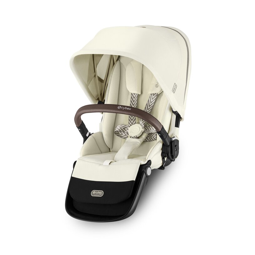 עגלת תינוק לתאומים / אחים Gazelle S2 שמנת Seashell Beige