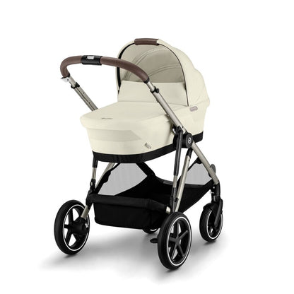 עגלת תינוק לתאומים / אחים Gazelle S2 שמנת Seashell Beige